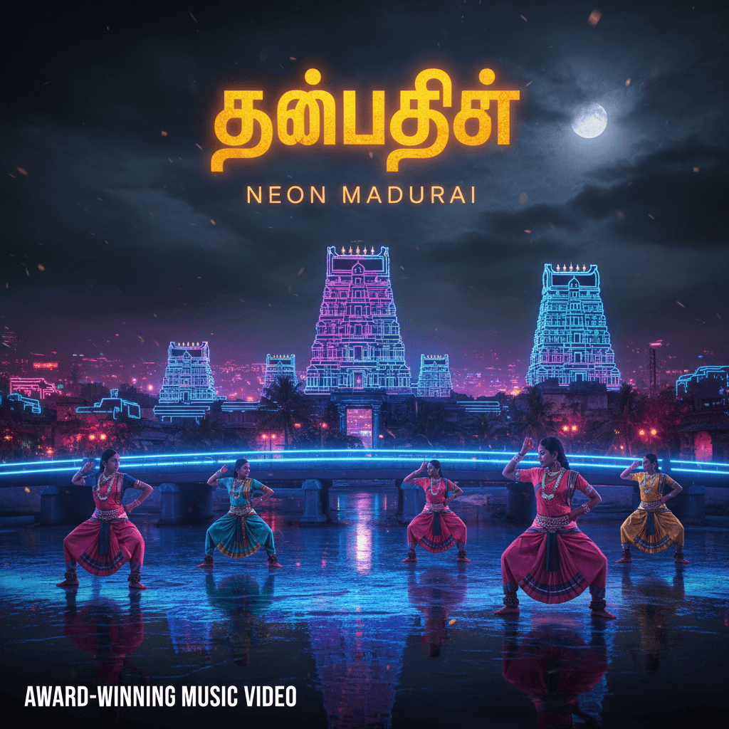 Neon Madurai - award-winning music video thumbnail